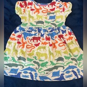 Rainbow Zoo Colorful Menagerie Mini Boden Kids Girls Size 2-3